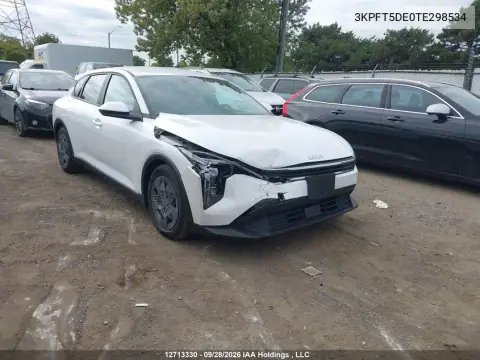3KPFT5DE0TE298534 — 2026 Kia K4, Передняя часть, фото до ремонта