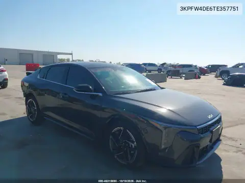 3KPFW4DE6TE357751 — 2026 Kia K4, Сзади, фото до ремонта