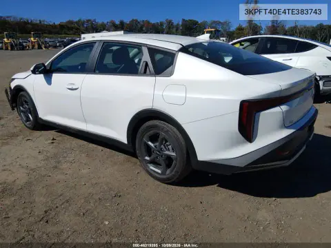 2026 Kia K4 Lxs VIN 3KPFT4DE4TE383743 фото 4