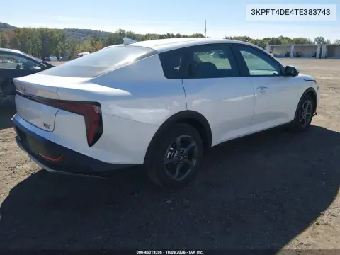 2026 Kia K4 Lxs VIN 3KPFT4DE4TE383743 фото 5
