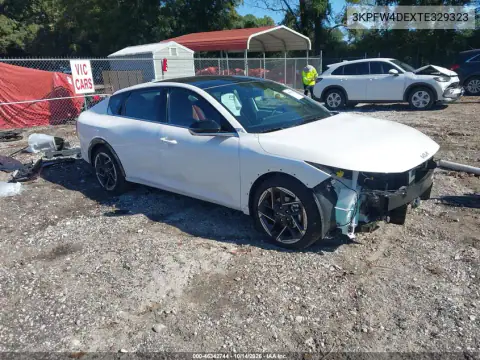 3KPFW4DEXTE329323 — 2026 Kia K4, Передняя часть слева, фото до ремонта