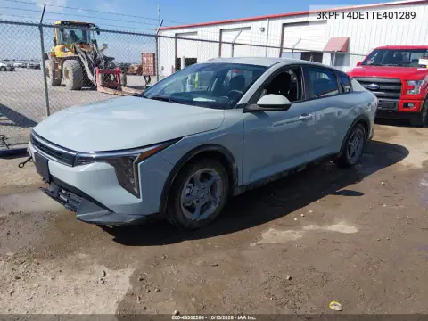 3KPFT4DE1TE401289 — 2026 Kia K4, фото 3 с аукциона IAAI, Передняя часть