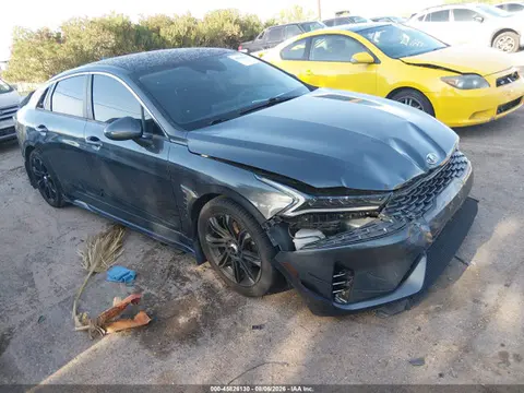 5XXG14J21MG006302 — 2021 Kia K5 LXS, Передняя часть (Front End), фото до ремонта