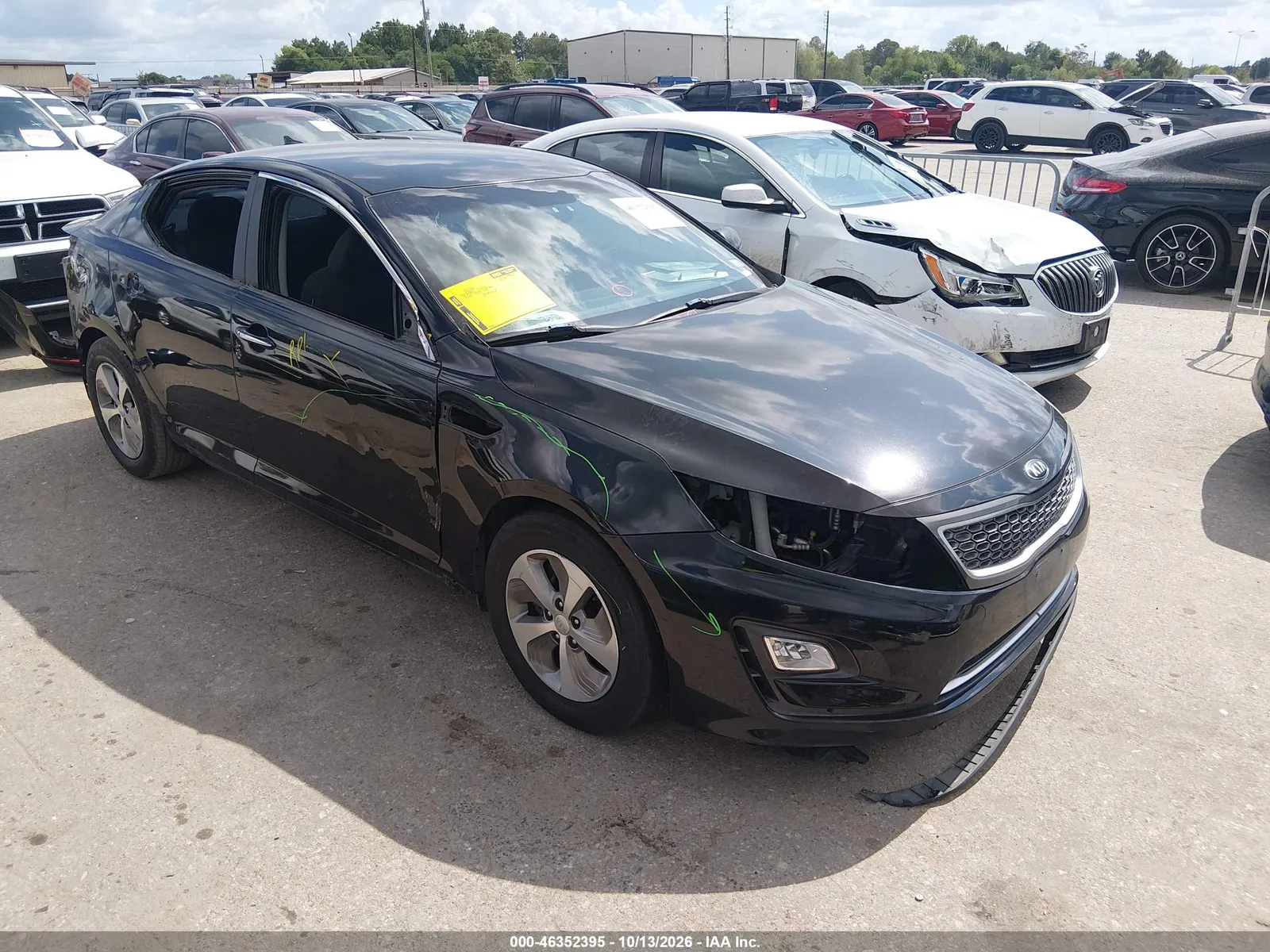 2016 Kia Optima Hybrid VIN KNAGM4AD3G5096731 фото 2