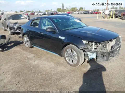 KNAGV4LD5H5010928 — 2017 Kia K5, Передняя часть, фото до ремонта