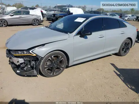 5XXG64J25MG067900 — 2021 Kia K5, фото 3 с аукциона IAAI, Передняя часть