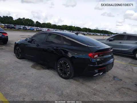 2022 Kia K5 Gt-Line VIN 5XXG64J20NG108371 фото 3
