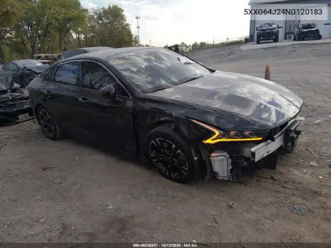 5XXG64J24NG120183 — 2022 Kia K5, Правая сторона, фото до ремонта