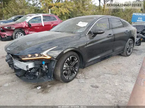2022 Kia K5 Gt-Line VIN 5XXG64J24NG120183 фото 3