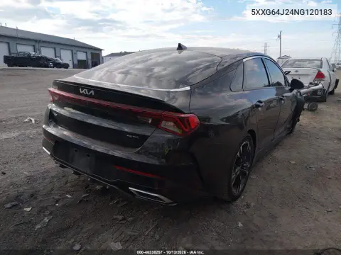 2022 Kia K5 Gt-Line VIN 5XXG64J24NG120183 фото 5
