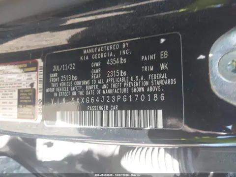 2023 Kia K5 Gt-Line VIN 5XXG64J23PG170186 фото 10