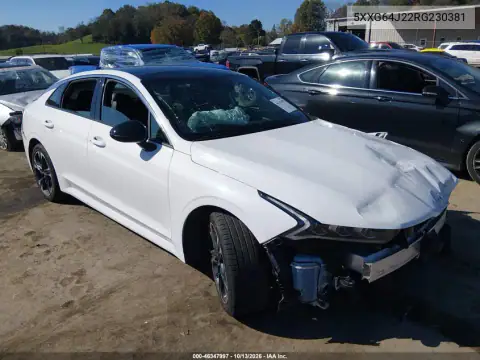 5XXG64J22RG230381 — 2024 Kia K5, Левая сторона, фото до ремонта