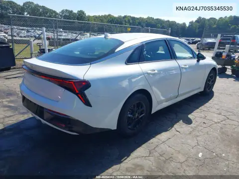 2025 Kia K5 Lxs VIN KNAG24J70S5345530 фото 5