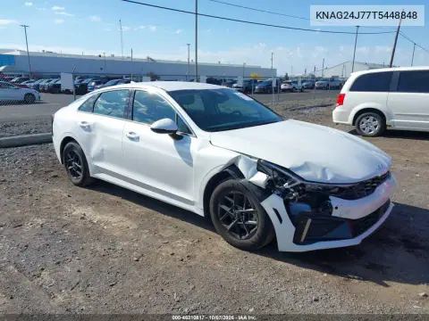 KNAG24J77T5448848 — 2026 Kia K5, Передняя часть, фото до ремонта