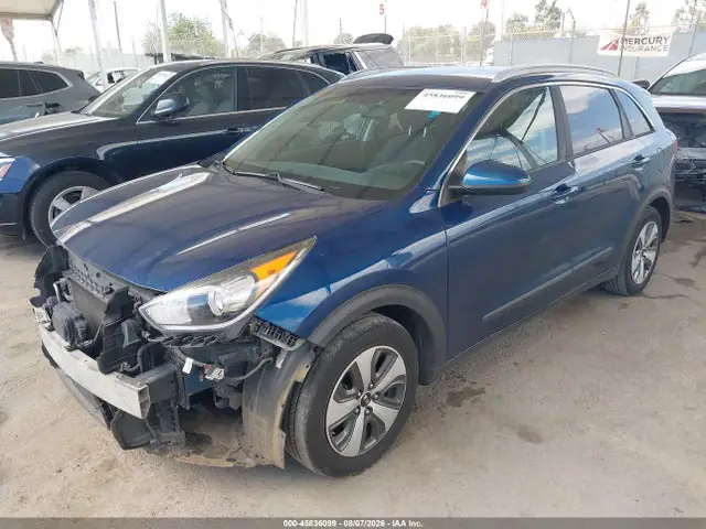 KNDCB3LC2H5059872 — 2017 Kia NIRO LX, фото 2 с аукциона IAAI 30.09.2026, Передняя часть
