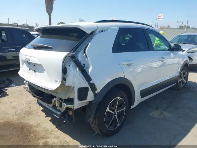 KNDCP3LE9R5144812 — 2024 Kia NIRO LX, фото 4 с аукциона IAAI 14.10.2026, Задняя часть