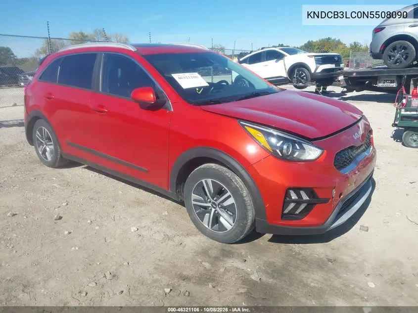 2022 Kia Niro Lxs Se VIN KNDCB3LC0N5508090 фото 2