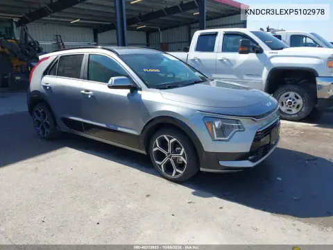 KNDCR3LEXP5102978 — 2023 Kia NIRO, Наводнение, фото до ремонта