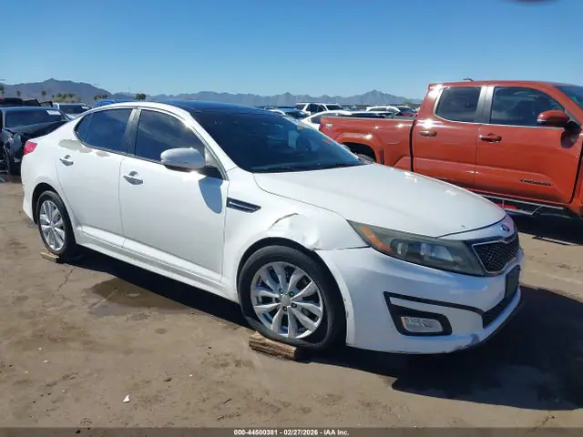 5XXGN4A72EG306657 — 2014 Kia Optima EX, Угон (Theft), фото до ремонта