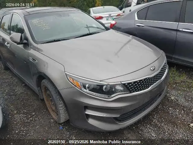 2016 KIA OPTIMA EX VIN 5XXGU4L35GG005302 фото 1