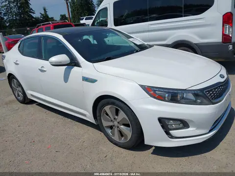KNAGN4AD8F5084618 — 2015 Kia Optima Hybrid EX, Задняя часть слева (Left Rear), фото до ремонта