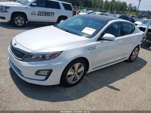2015 KIA Optima Hybrid Ex VIN KNAGN4AD8F5084618 фото 2