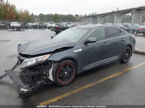 2014 KIA OPTIMA HYBRID VIN KNAGM4AD0E5075218 фото 2