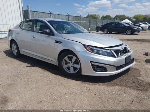 5XXGM4A73EG344949 — 2014 Kia Optima LX, Передняя часть слева (Left Front), фото до ремонта