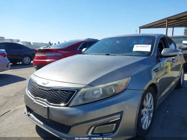 5XXGM4A79EG345250 — 2014 Kia Optima LX, фото 2 с аукциона IAAI 13.10.2026, Естественный износ