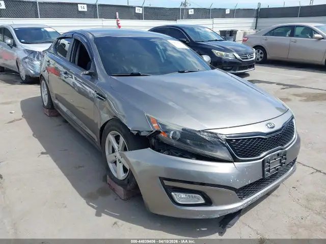 5XXGM4A71FG446347 — 2015 Kia Optima LX, Передняя часть справа (Right Front), фото до ремонта