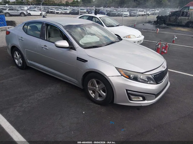 2015 KIA Optima Lx VIN 5XXGM4A7XFG380557 фото 1