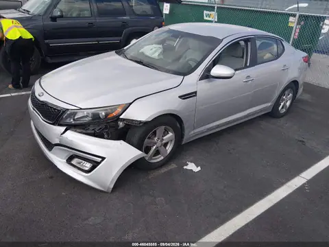 2015 KIA Optima Lx VIN 5XXGM4A7XFG380557 фото 2