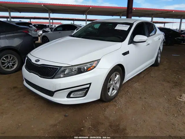 2015 KIA Optima Lx VIN 5XXGM4A76FG486049 фото 2