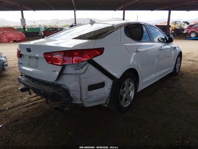 2015 KIA Optima Lx VIN 5XXGM4A76FG486049 фото 4