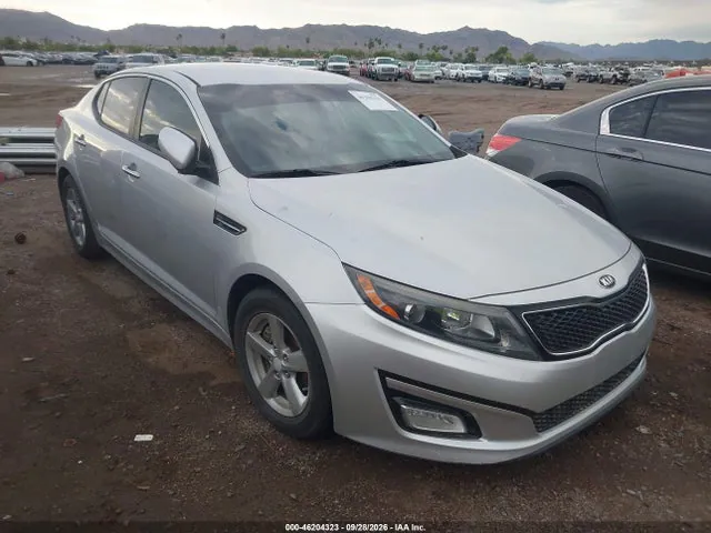 2015 KIA Optima Lx VIN 5XXGM4A79FG406209 фото 1