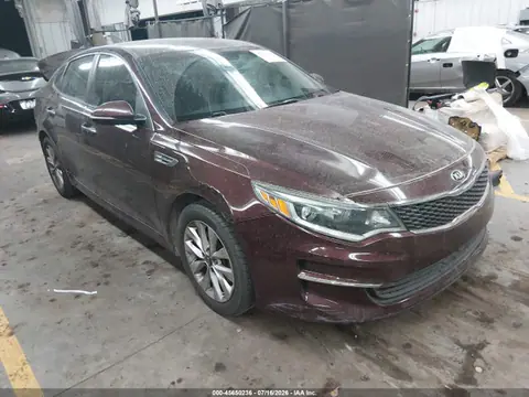 5XXGT4L36GG071991 — 2016 Kia Optima LX, Задняя часть (Rear), фото до ремонта