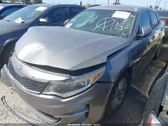 5XXGT4L31GG062809 — 2016 Kia Optima LX, фото 2 с аукциона IAAI 30.09.2026, Передняя часть справа