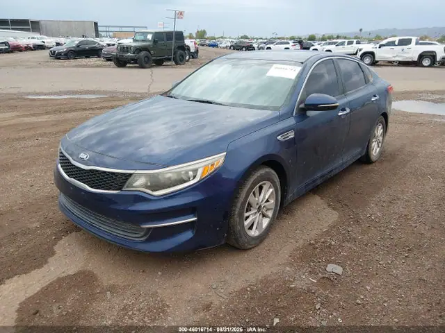 5XXGT4L30GG092514 — 2016 Kia Optima LX, фото 2 с аукциона IAAI 13.10.2026, Естественный износ