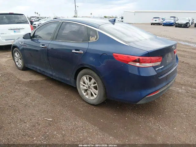 5XXGT4L30GG092514 — 2016 Kia Optima LX, фото 3 с аукциона IAAI 13.10.2026, Естественный износ