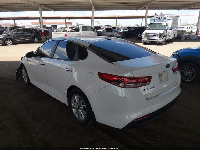 2016 KIA Optima Lx VIN 5XXGT4L3XGG047984 фото 3