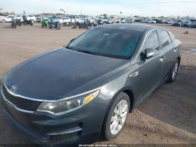5XXGT4L33GG060561 — 2016 Kia Optima LX, фото 2 с аукциона IAAI 13.10.2026, Естественный износ