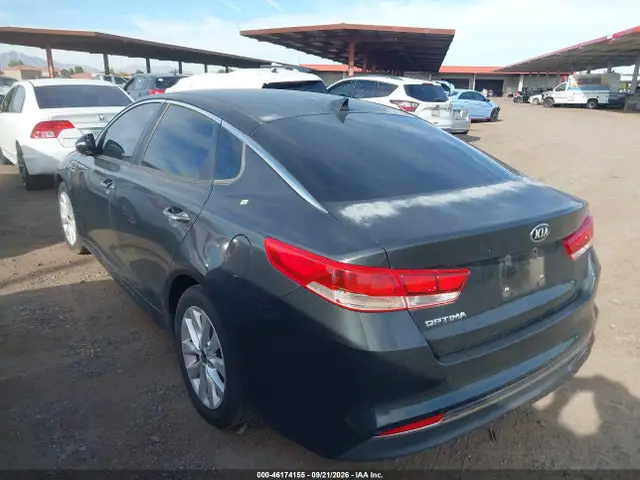 5XXGT4L33GG060561 — 2016 Kia Optima LX, фото 3 с аукциона IAAI 13.10.2026, Естественный износ