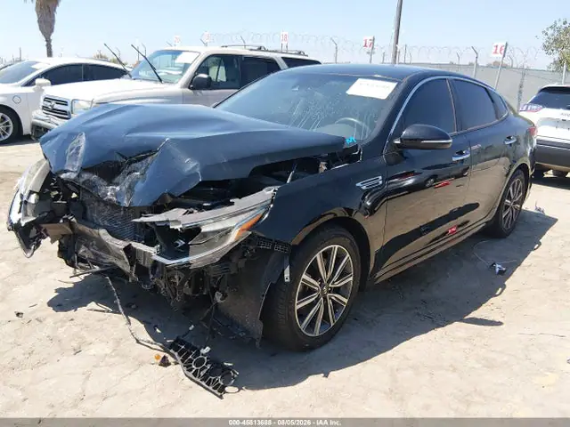 5XXGT4L38KG350562 — 2019 Kia Optima LX, фото 2 с аукциона IAAI 14.10.2026, Передняя часть