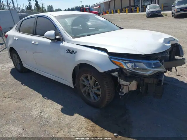 5XXGT4L32KG326208 — 2019 Kia Optima LX, Передняя часть (Front End), фото до ремонта
