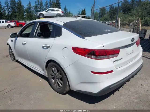5XXGT4L32KG326208 — 2019 Kia Optima LX, фото 3 с аукциона IAAI 30.09.2026, Передняя часть