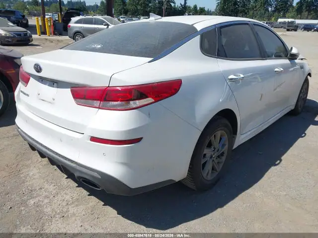 5XXGT4L32KG326208 — 2019 Kia Optima LX, фото 4 с аукциона IAAI 30.09.2026, Передняя часть