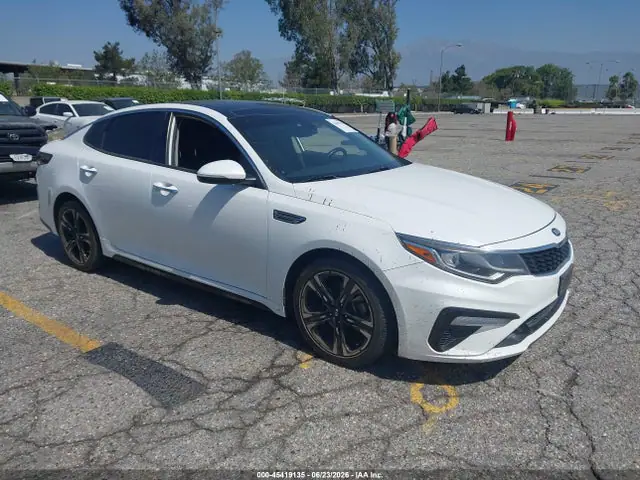 5XXGT4L39KG361991 — 2019 Kia Optima S, Левый бок (Left Side), фото до ремонта