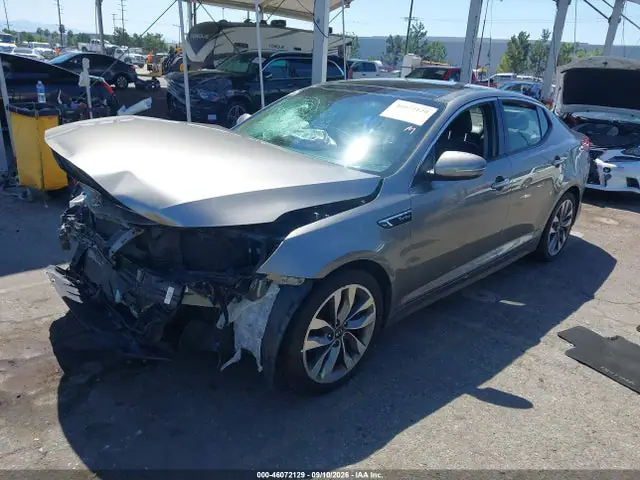 5XXGR4A6XEG305963 — 2014 Kia Optima Sx Turbo, фото 2 с аукциона IAAI 13.10.2026, Передняя часть