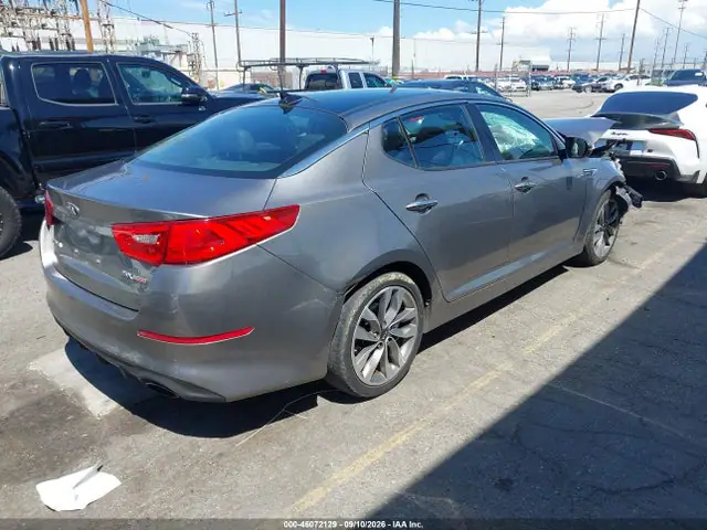 5XXGR4A6XEG305963 — 2014 Kia Optima Sx Turbo, фото 4 с аукциона IAAI 13.10.2026, Передняя часть