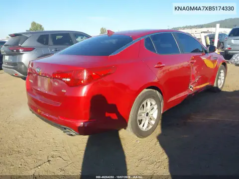2011 Kia Optima Lx VIN KNAGM4A7XB5174330 фото 5